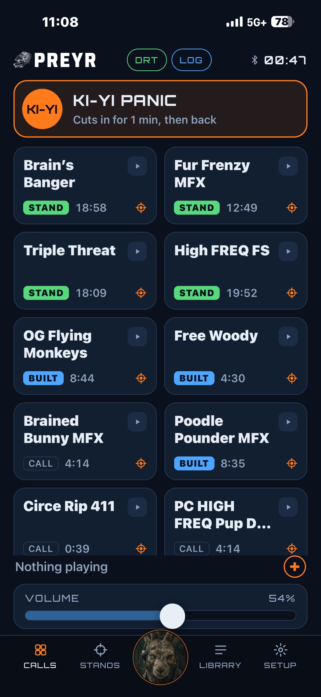 Stands