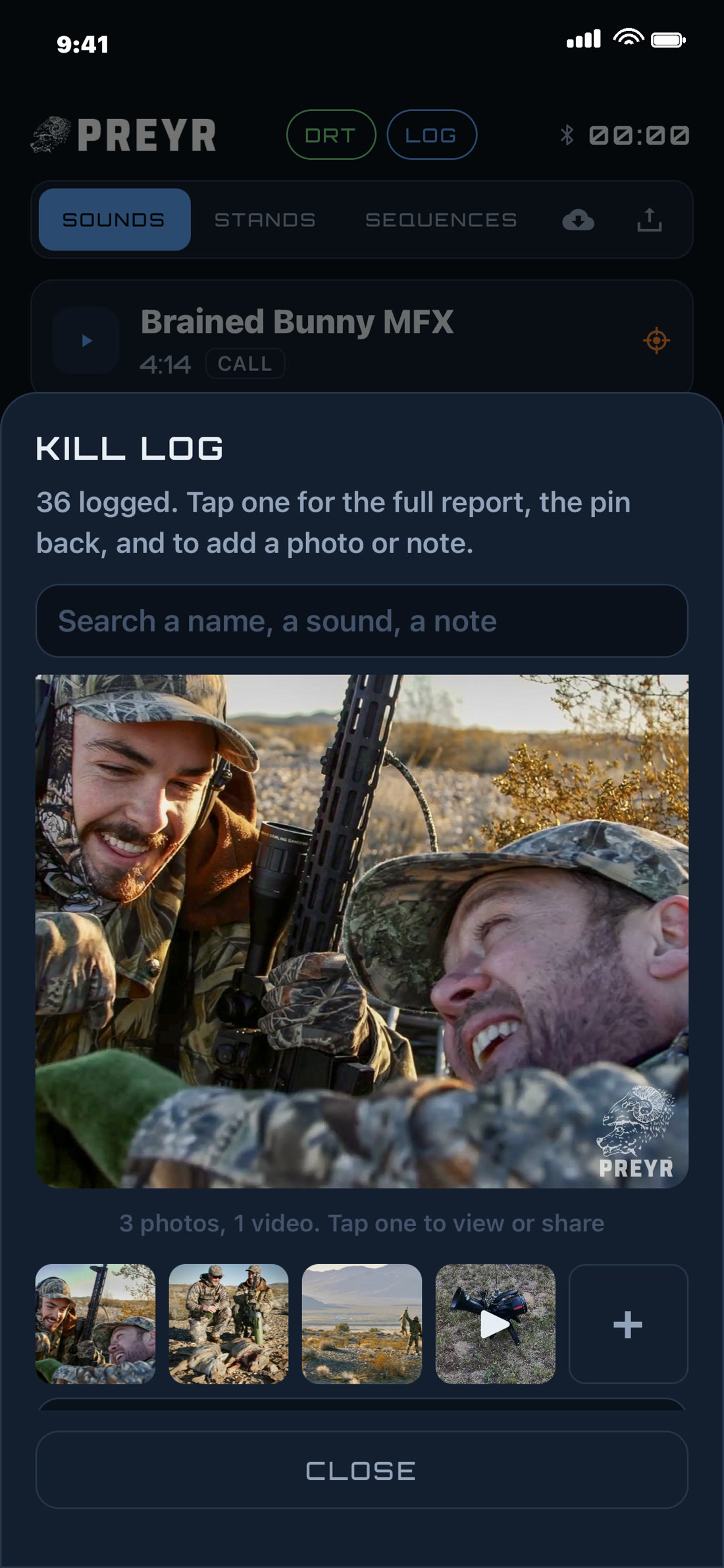 Photos by stand